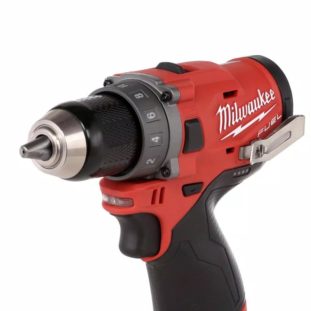 Milwaukee M12 FUEL 12V Lithium-Ion Brushless 1/2 in. Drill Driver (Tool-Only)