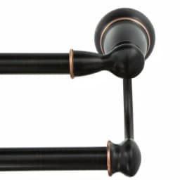 MOEN Banbury 24 in. Double Towel Bar, Mediterranean Bronze thumbnail 3