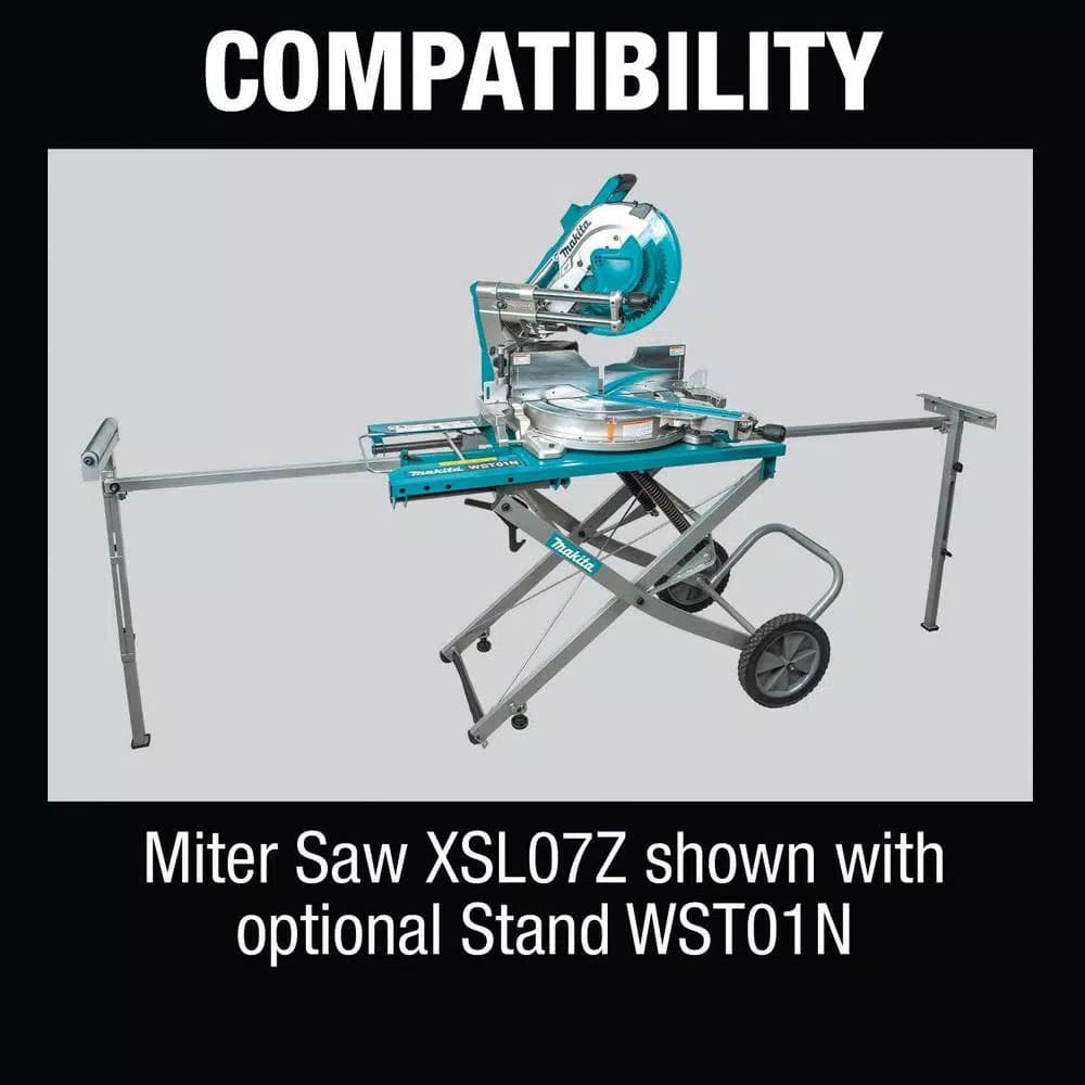 Makita 12 in. Brushless Cordless Dual-Bevel Sliding Compound Miter Saw with Laser (XSL07Z) - Tool Only