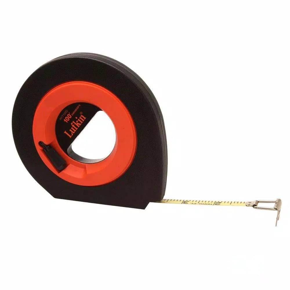 Lufkin Speedwinder 100 ft. Steel Long Tape Measure, 3/8 in. x 100 ft.