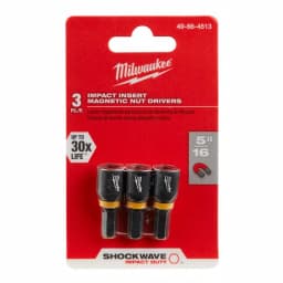 Milwaukee SHOCKWAVE 5/16 in. Insert Magnetic Nut Driver, 3-Pack thumbnail 2
