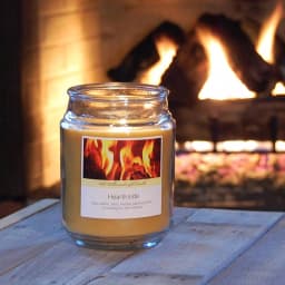 LUMABASE Holiday Scented Candle Collection - 3 Pack 18 oz. Glass Apothecary Jars thumbnail 2