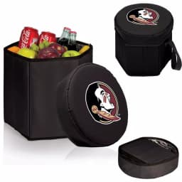 Picnic Time Florida State Seminoles 12 Qt. Bongo Collapsible Soft-Side Cooler - Black thumbnail 2