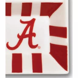 Magnolia Lane Alabama NCAA Officially Licensed 4-Section Ceramic Tailgating Serving Platter thumbnail 2