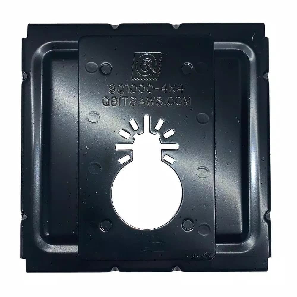 Q Bit QBit SQ1000-4X4 Oscillating Multi-Tool Saw Blade for 4 in. x 4 in. Old Work Outlet Boxes