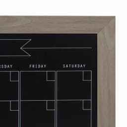 DesignOvation Beatrice Framed Magnetic Chalkboard Monthly Calendar Memo Board, 23 x 29 in. thumbnail 3