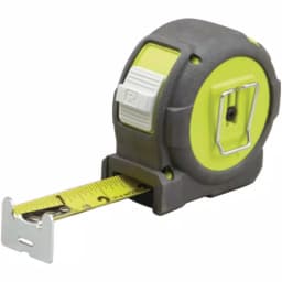 RYOBI 25 ft. Tape Measure with Overmold Housing and Wireform Belt Clip thumbnail 4
