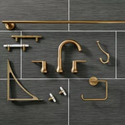 Delta Trinsic 30 in. Single Towel Bar, Champagne Bronze thumbnail 5