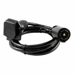 CURT 7' Original Equipment 7-Way RV Blade Wiring Extension for 5th Wheel and Gooseneck Trailers thumbnail 3