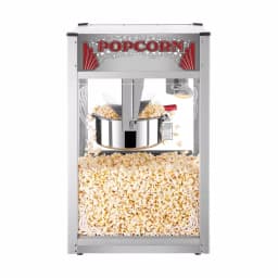 Superior Popcorn Company 16 oz. Majestic Silver Countertop Popcorn Machine thumbnail 6