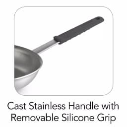 Tramontina Professional Fusion 12 in. Aluminum Nonstick Frying Pan, Satin Silver thumbnail 4