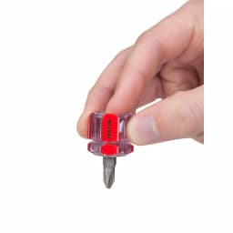 TEKTON 4-Piece Mini Screwdriver Set with Storage Tray thumbnail 3