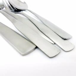 Gibson Home Abbeville 61-Piece Stainless Steel Flatware Set with Wire Caddy, Service for 12 thumbnail 2