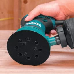 Makita 5 in. Round Hook and Loop Backing Pad with 8-Hole Dust Collection thumbnail 7