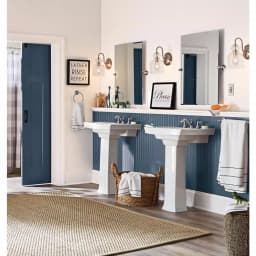Delta Silverton 3-Piece Chrome Bath Hardware Set with Towel Ring, Toilet Paper Holder, and 24 in. Towel Bar thumbnail 2