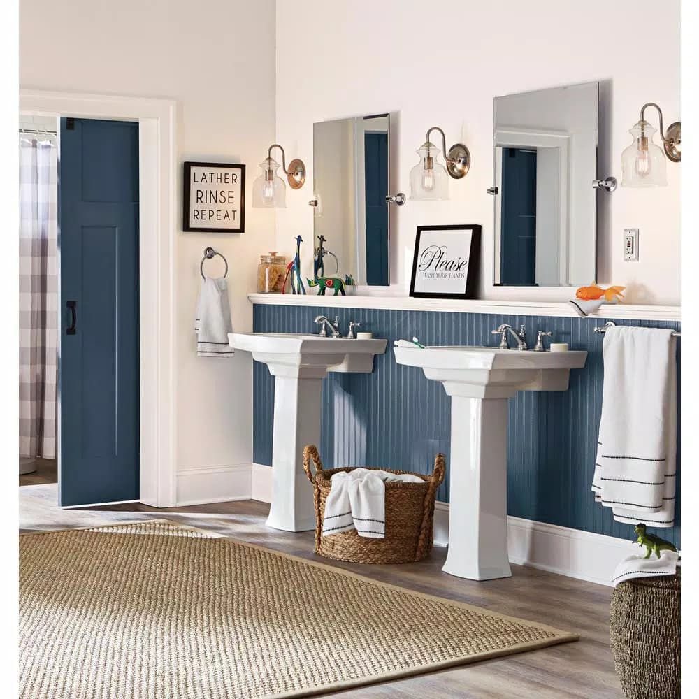 Delta Silverton 3-Piece Chrome Bath Hardware Set with Towel Ring, Toilet Paper Holder, and 24 in. Towel Bar