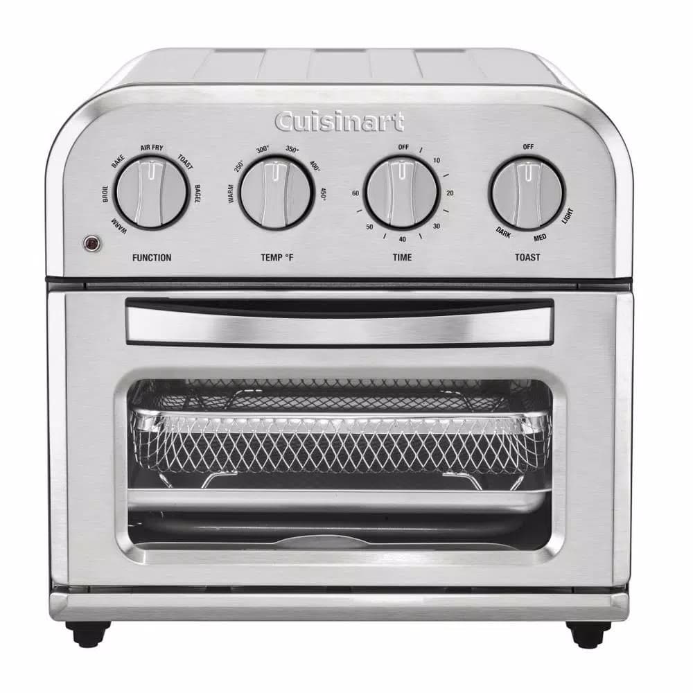 Cuisinart 1.2 qt. Compact Air Fryer Toaster Oven, Silver