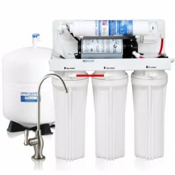 APEC Water Systems APEC Ultimate Electric Pumped Reverse Osmosis Water Filtration System, 50 GPD, Low Pressure 0-30 PSI, 5-Stage thumbnail 1