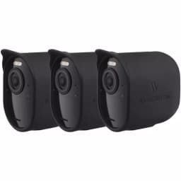 Wasserstein Protective Silicone Skins with Sunroof for Arlo Ultra, Black (3-Pack) thumbnail 1