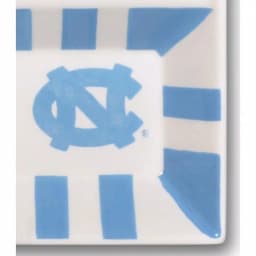 Magnolia Lane North Carolina NCAA Officially Licensed 4-Section Ceramic Tailgating Serving Platter thumbnail 2