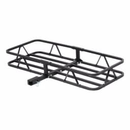 CURT 48 in. x 20 in. Steel Basket Style Hitch Cargo Carrier, 500 lb. Capacity, 2 in. Receiver with Adapter thumbnail 1