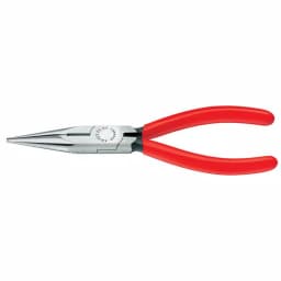 KNIPEX 6 in. Long Nose Pliers with Cutter, Forged Vanadium Electric Steel thumbnail 1