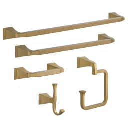 Delta Dryden 24 in. Single Towel Bar, Champagne Bronze thumbnail 3