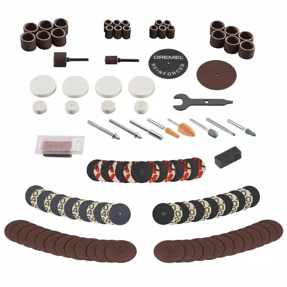 Dremel 110-Piece All-Purpose Rotary Accessory Kit with Reusable Storage Case