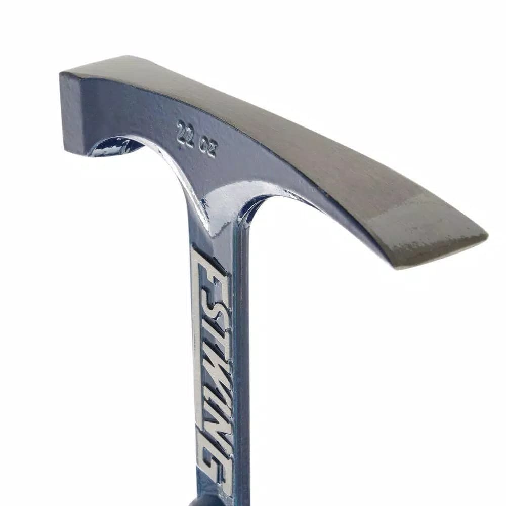 Estwing 22 oz. Smooth-Face Bricklayer's Hammer with Shock Reduction Grip