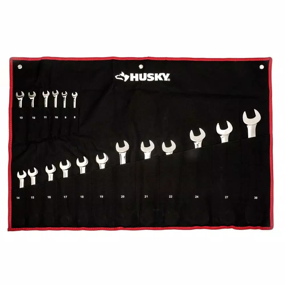 Husky 18-Piece Master Metric Ratcheting Wrench Set