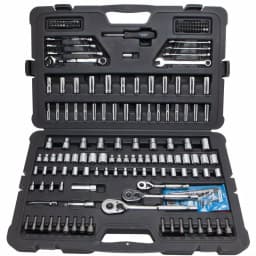 Stanley 201-Piece SAE & Metric Mechanics Tool Set with Carry Case thumbnail 2