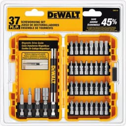 DEWALT 37-Piece Screwdriver Bit Set with Tough Case thumbnail 2