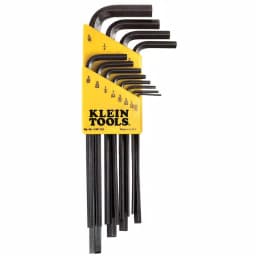 Klein Tools L-Style 12-Piece Inch Hex-Key Caddy Set, Alloy Steel L-Wrench Set thumbnail 1