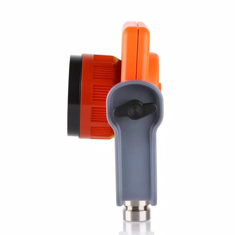 AdirPro 720-12 LED Flashing Prism - 2.5 in. Silver-Coated Prism for Long Distance Surveying