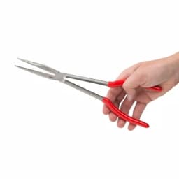 TEKTON 11 in. Long Reach Long Nose Pliers with Crosscut Teeth thumbnail 8