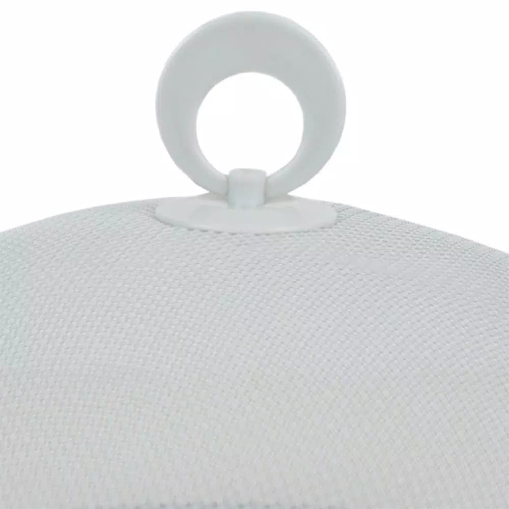 Unbranded Round Mesh Collapsible Food Plate Cover - Galvanized Steel Mesh Food Tent