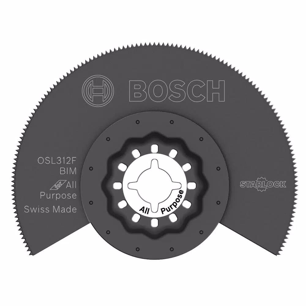Bosch Starlock Oscillating Multi-Tool Accessory Blade Set, 6-Piece Carbide Cutting Kit