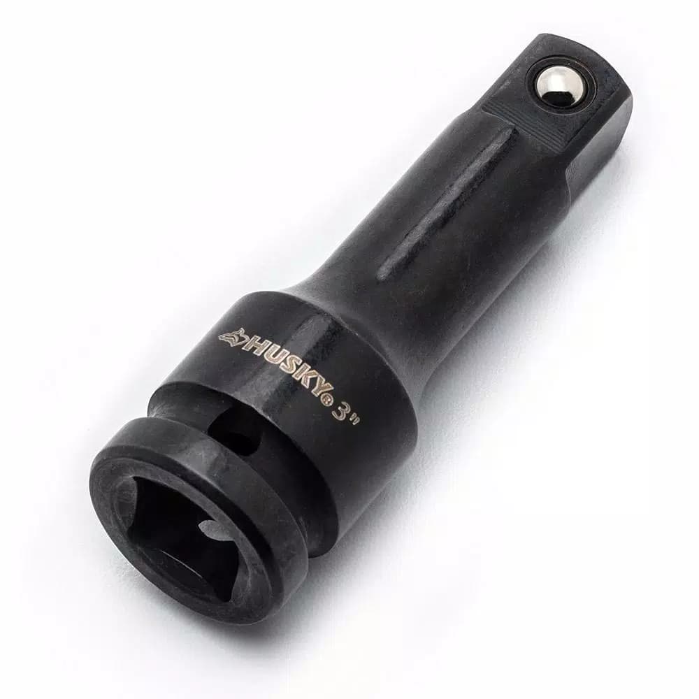 Husky 1/2 in. Drive 3 in. Impact Extension, Cr-Mo Steel