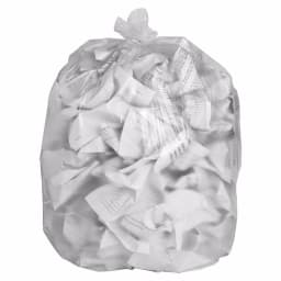 Genuine Joe 33 Gallon High-Density Can Liners, Clear, 500 Count thumbnail 1