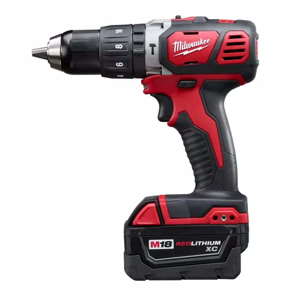 Milwaukee M18 18V Lithium-Ion Cordless 4-Tool Combo Kit with Grinder and Blower