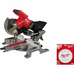Milwaukee M18 FUEL 7-1/4 in. Dual Bevel Sliding Compound Miter Saw Kit thumbnail 1