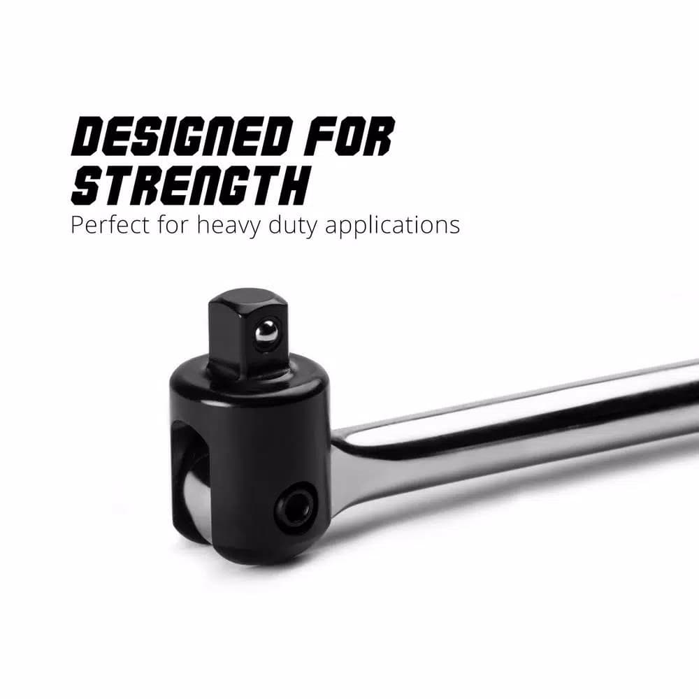 Capri Tools 1 in. Drive 40 in. Extended Leverage Breaker Bar, Chrome Vanadium & Molybdenum
