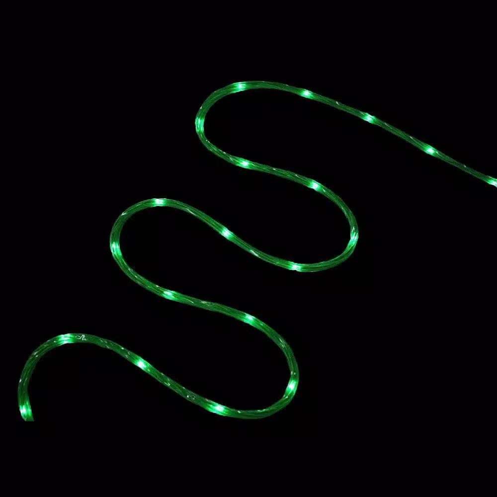 Starlite Creations 18 ft. Green LED Mini Rope Lights, 72 Micro LEDs, Indoor/Outdoor Weather Resistant
