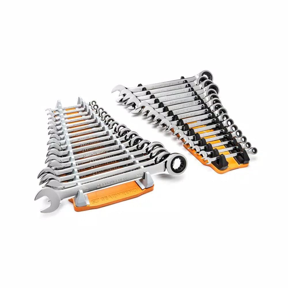 GearWrench 16-Tool Reversible Wrench Rack, 2-Pack