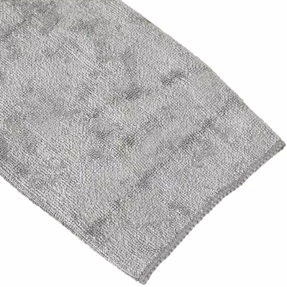 Quickie Stainless Steel Microfiber Cleaning Cloth, Gray