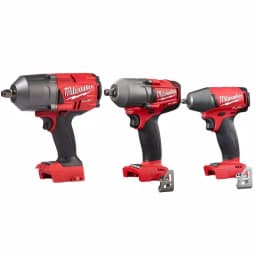 Milwaukee M18 FUEL 3-Tool Impact Wrench Combo Kit: 1/2 in. High Torque, 1/2 in. Mid Torque & 3/8 in. Compact thumbnail 1