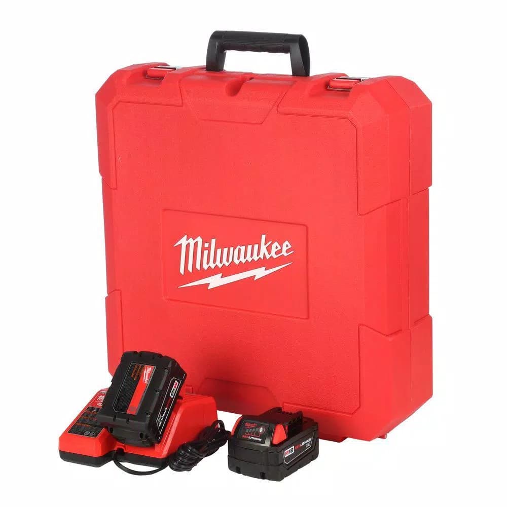 Milwaukee M18 18V Lithium-Ion Cordless Band Saw Kit with Two 3.0 Ah Batteries, Charger, and Hard Case