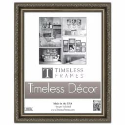 Timeless Frames Carrington 11 x 14 in. Pewter Wood Picture Frame thumbnail 1