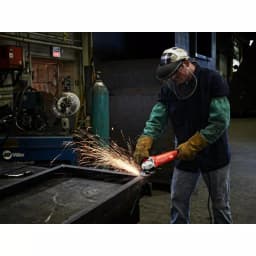 Milwaukee 7.5 Amp 4.5 in. Small Angle Grinder with Lock-On Paddle Switch thumbnail 9