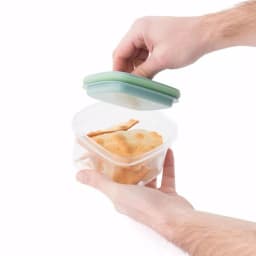 BergHOFF Leo 5-Piece Smart Seal Food Container Set - Mint thumbnail 4
